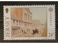 Jersey 1990 Europe CEPT Horses/Buildings MNH