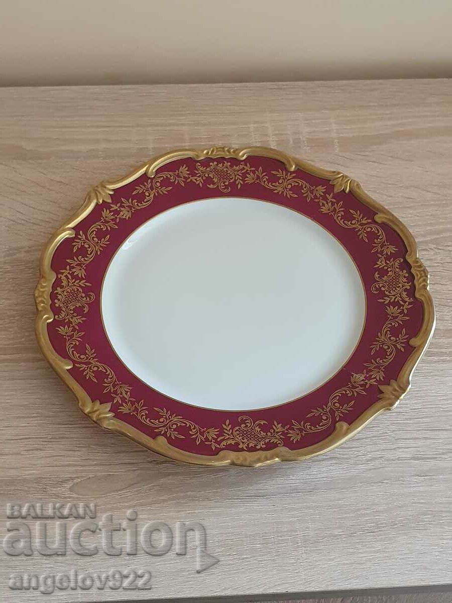 German WEIMAR porcelain platter
