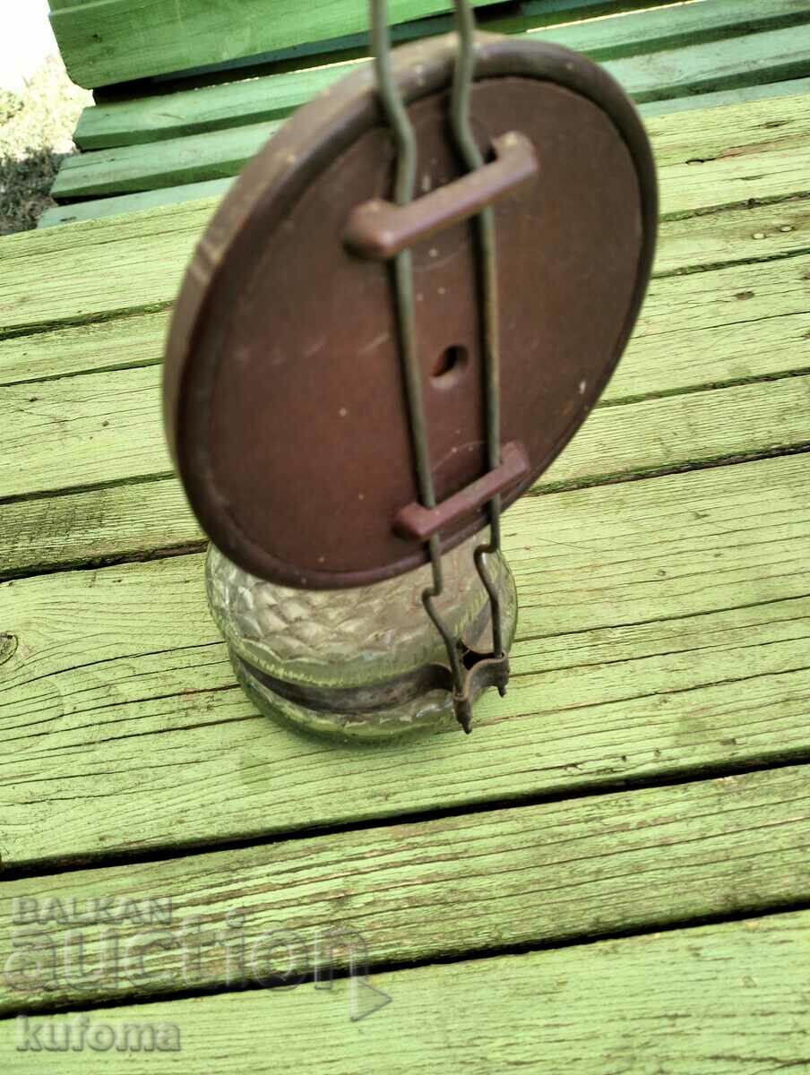 Delivery of Old gas lamp Delivery of Old gas lamp