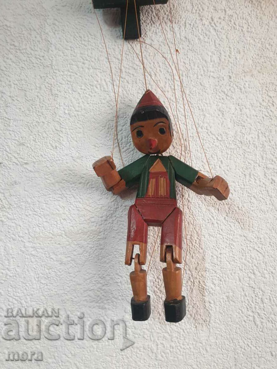 Vintage wooden string doll - 7 Vintage wooden string doll - 7