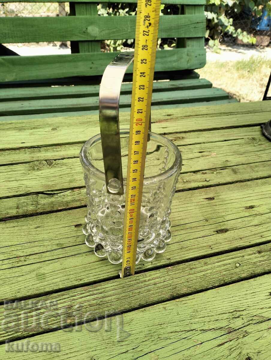 Аукцион Стъклена кофа за лед