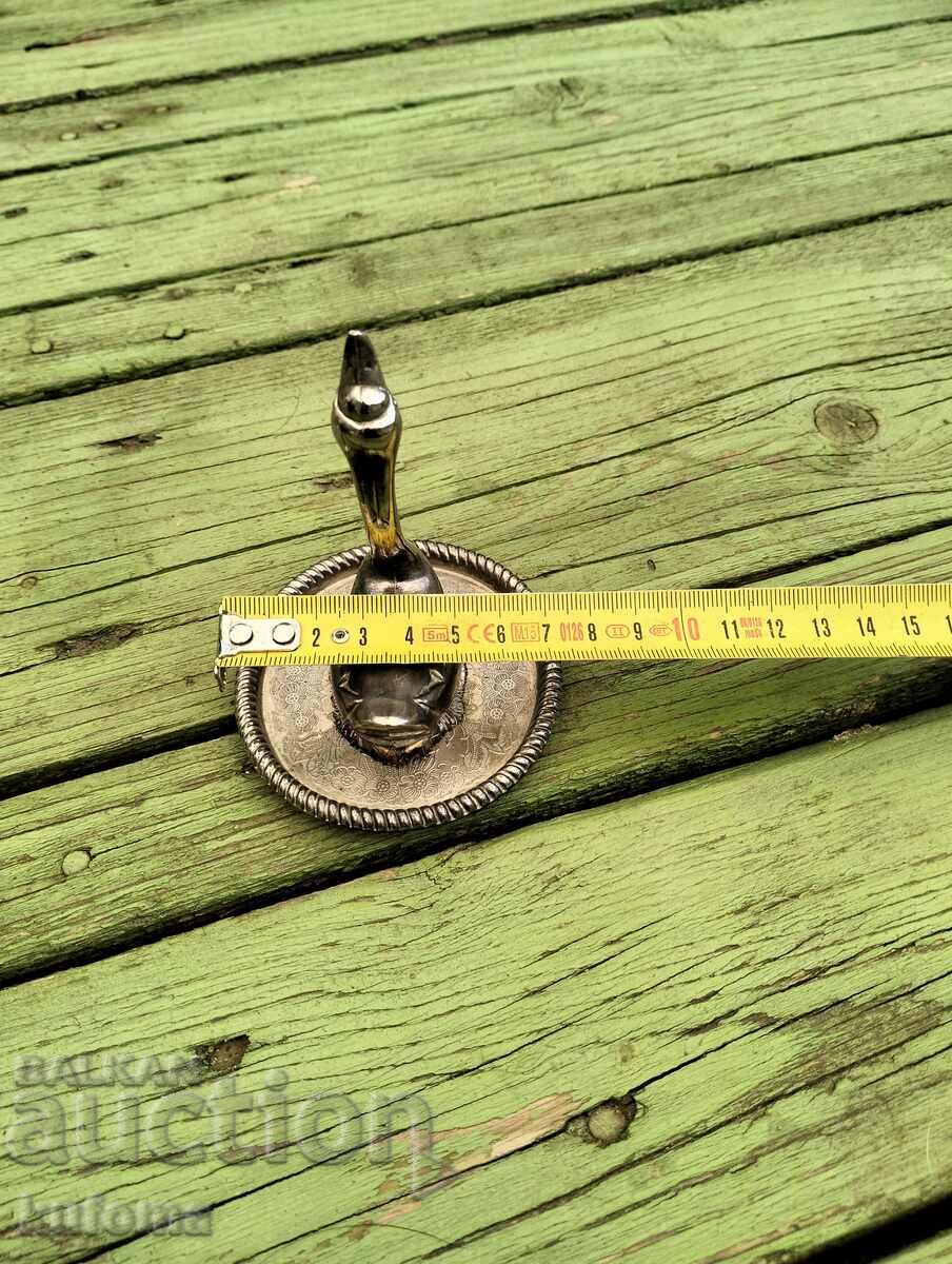 Delivery of Silver plated swan ring stand Delivery of Silver plated swan ring stand