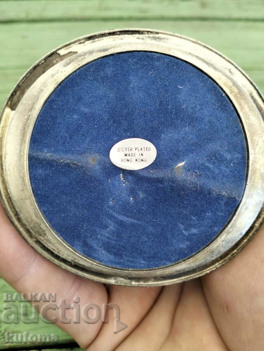 Suport pentru inele de lebada placat cu argint - 6 Suport pentru inele de lebada placat cu argint - 6