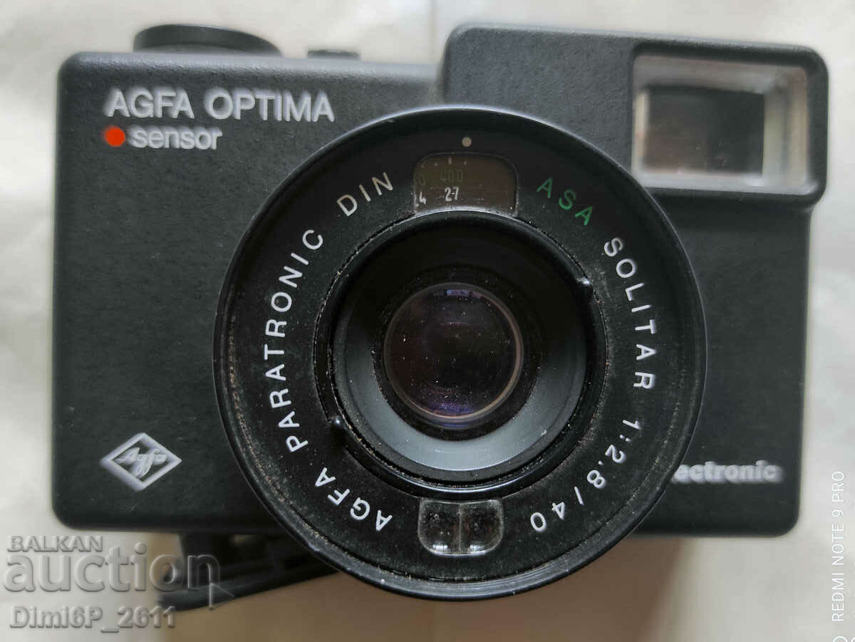 Ретро електронен фотоапарат Agfa Optima  Sensor Electronic