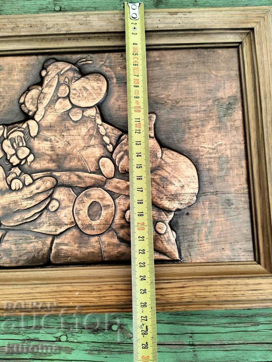 Delivery of Copper panel Obelix Delivery of Copper panel Obelix