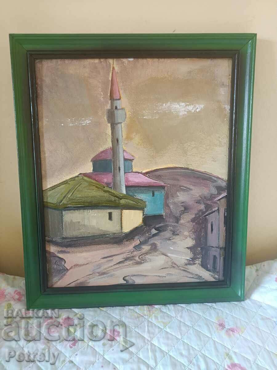 Old oil painting