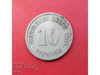 Germania-10 Pfennig 1897 A-Berlin