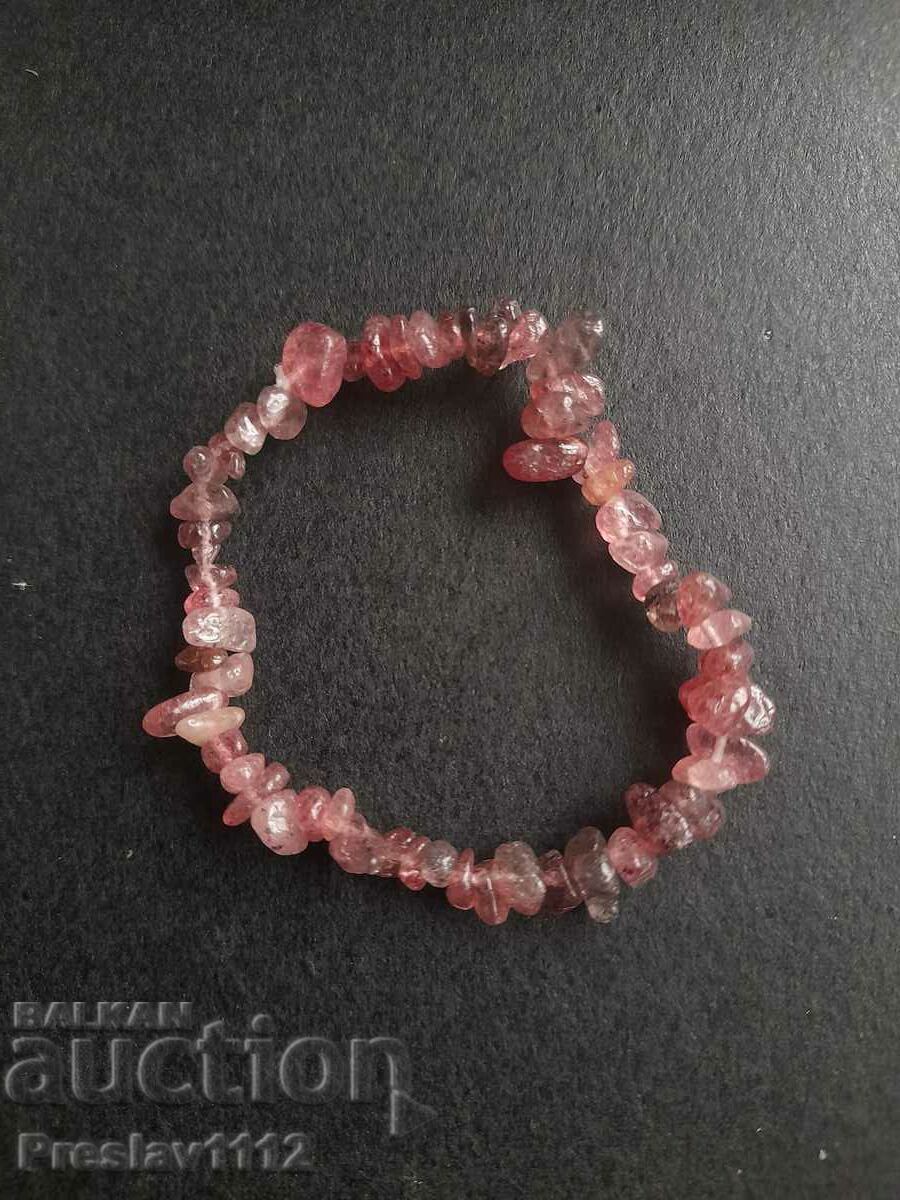 Rose Quartz Bracelet 83.40ct