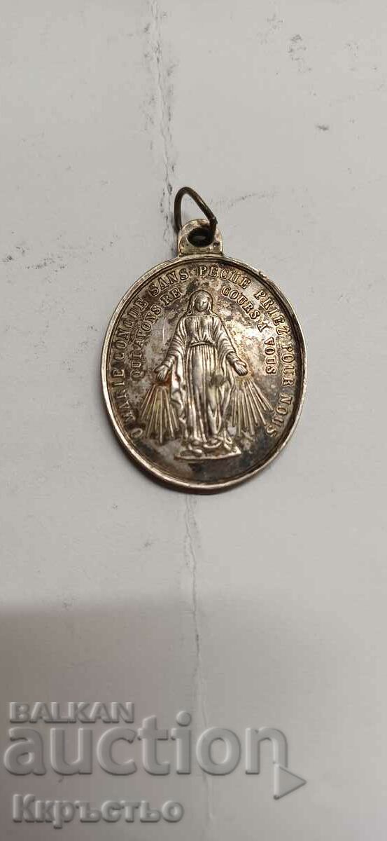 Стар френски медальон от 1ст.