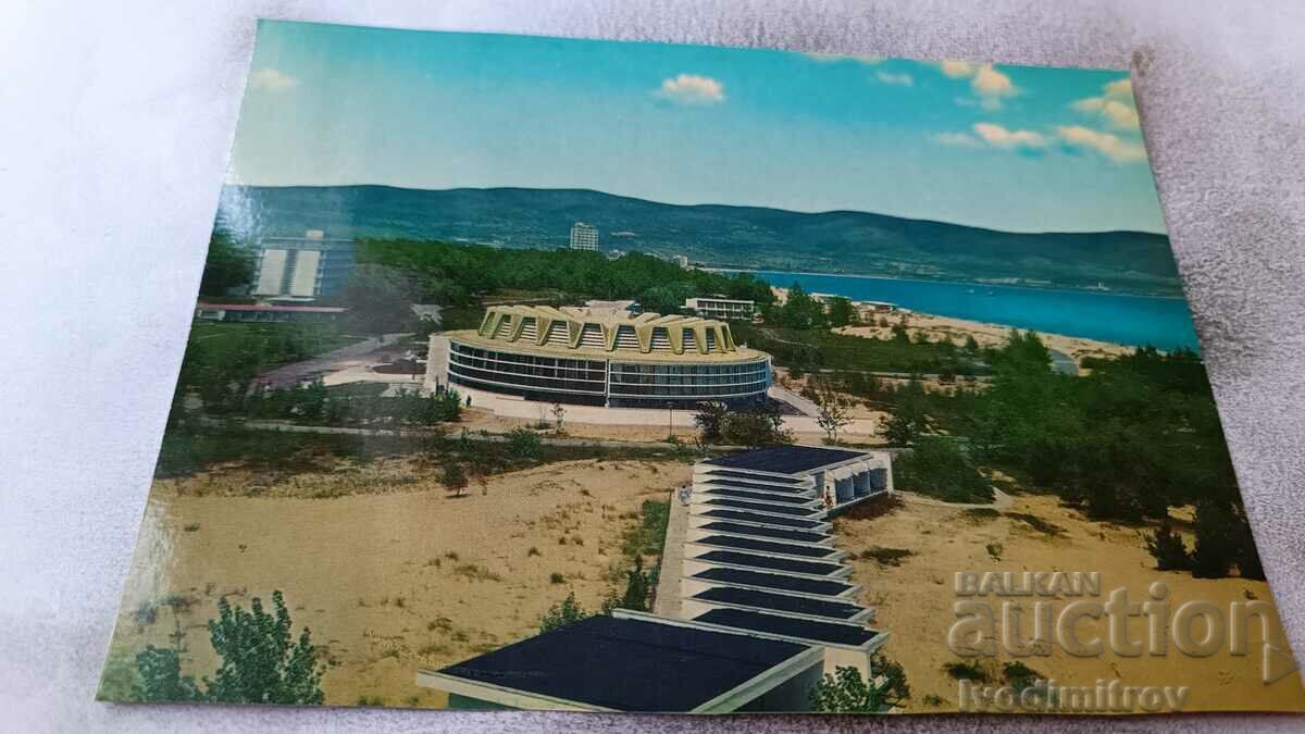 Пощенска картичка Слънчев бряг Изглед 1965