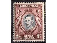 GB/Kenya,Tang.,Uganda-1937-Редовна-KG VI,MLH