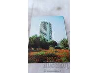 Пощенска картичка Слънчев бряг Хотел Кубан 1977