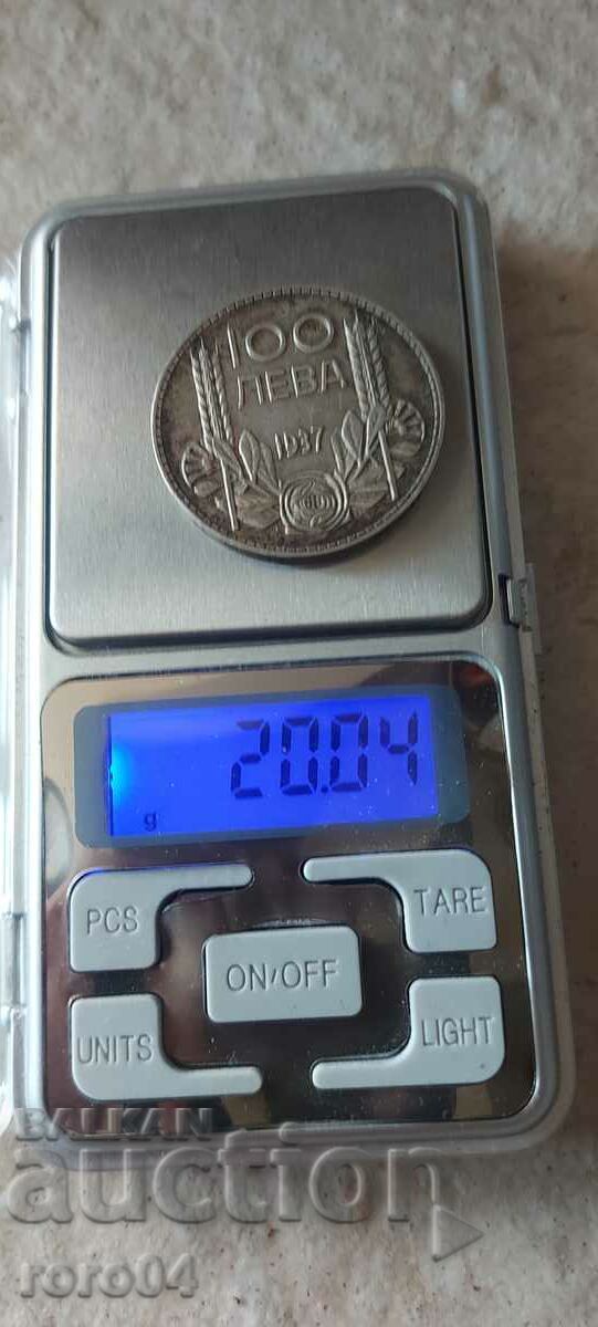 100 BGN 1937 - 5 100 BGN 1937 - 5