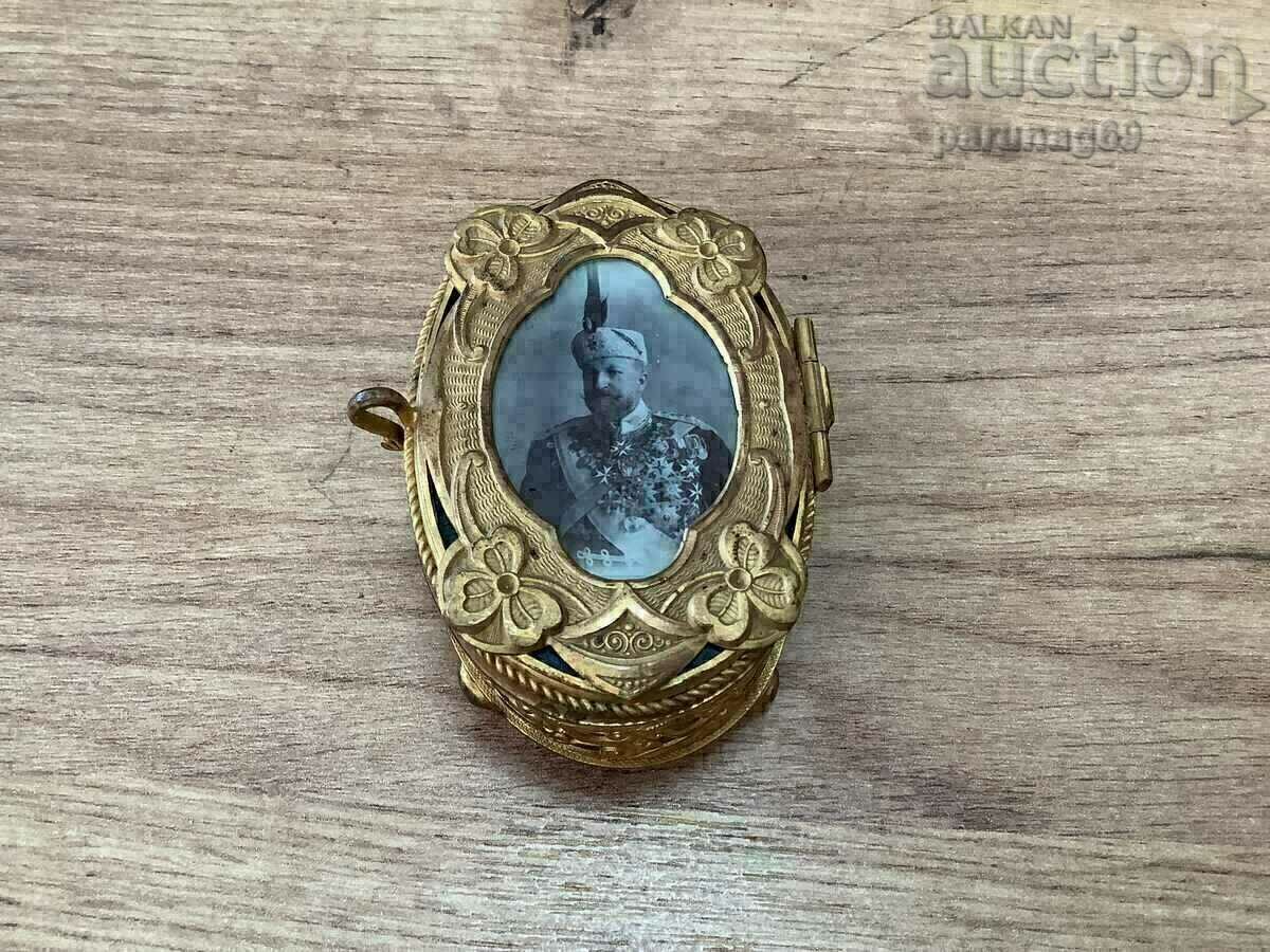 Austro-Ungaria BONBONNIERA 1913 cu fotografia regelui FERDINAND I - 5 Austro-Ungaria BONBONNIERA 1913 cu fotografia regelui FERDINAND I - 5