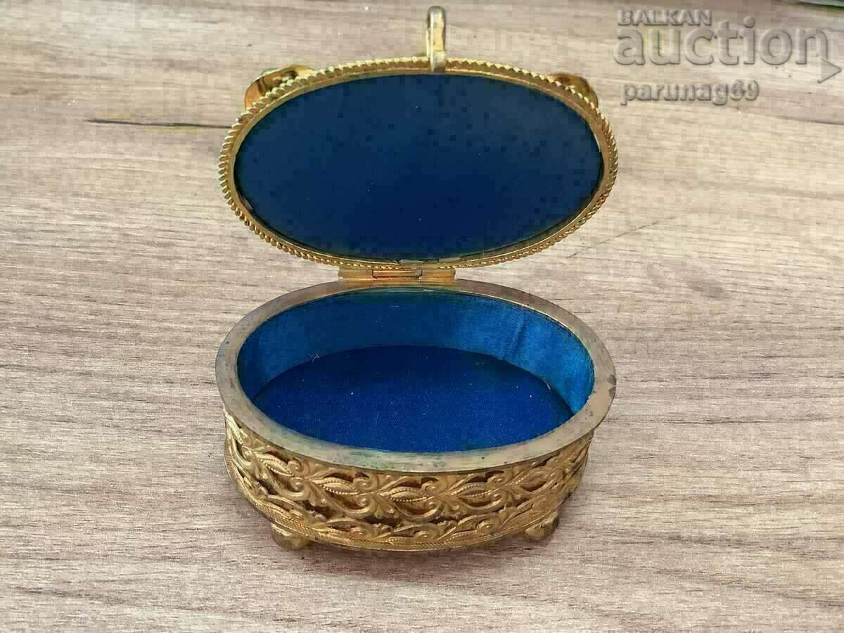 Austro-Ungaria BONBONNIERA 1913 cu fotografia regelui FERDINAND I - 6 Austro-Ungaria BONBONNIERA 1913 cu fotografia regelui FERDINAND I - 6