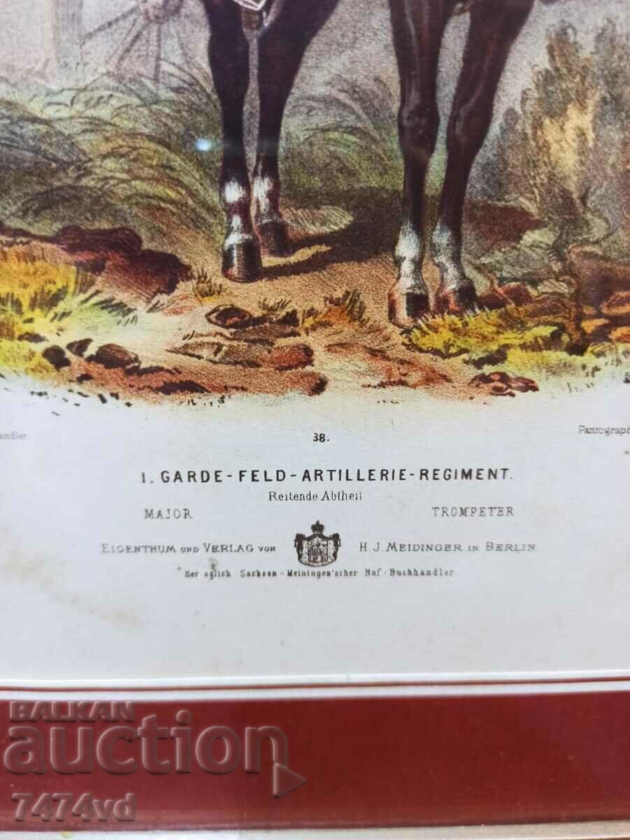 Delivery of Pantography, lithography - Artillery regiment