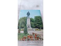Postcard Silistra Monument to Docho Mihailov 1981