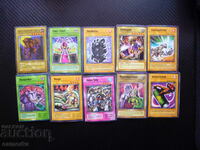 01 Yu Gi Oh playing cards or Yu Gi Oh collection 10 pcs. fans