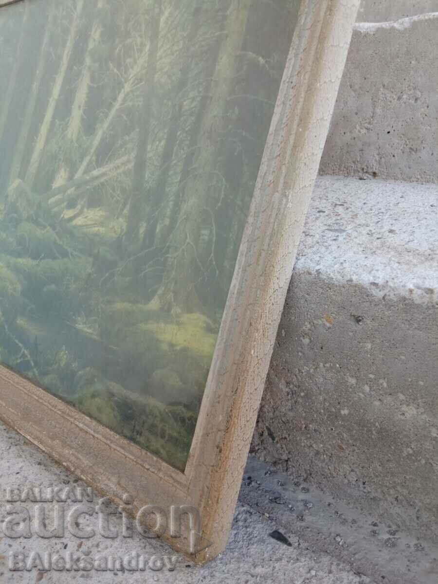Delivery of Old nature picture framed Delivery of Old nature picture framed