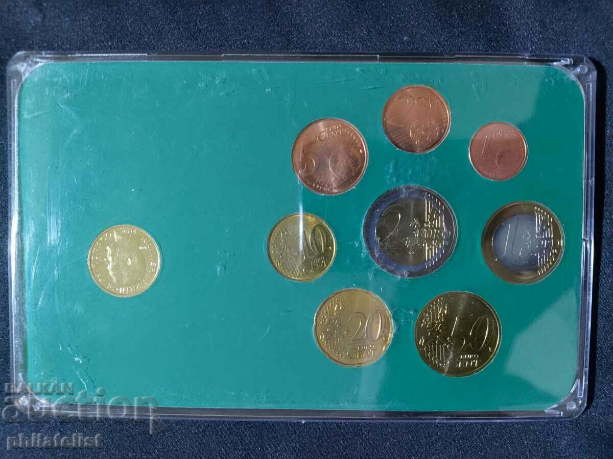 Аукцион Франция 1999-2004 -Евро сет от 1 цент до 2 евро + 10 сантима Аукцион Франция 1999-2004 -Евро сет от 1 цент до 2 евро + 10 сантима