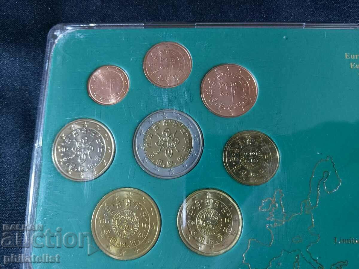 Португалия 2002-2004 - Евро сет + 2 ½ ескудо 1985, 9 монети с цена 23.00 лв. | € 11.76 Португалия 2002-2004 - Евро сет + 2 ½ ескудо 1985, 9 монети с цена 23.00 лв. | € 11.76