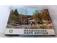 Notebook with cards of Vitosha National Park