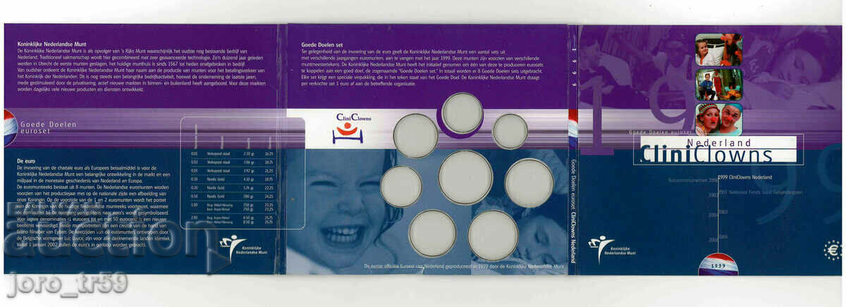 Auction Netherlands Euroset Packaging - 1999-2000 Auction Netherlands Euroset Packaging - 1999-2000