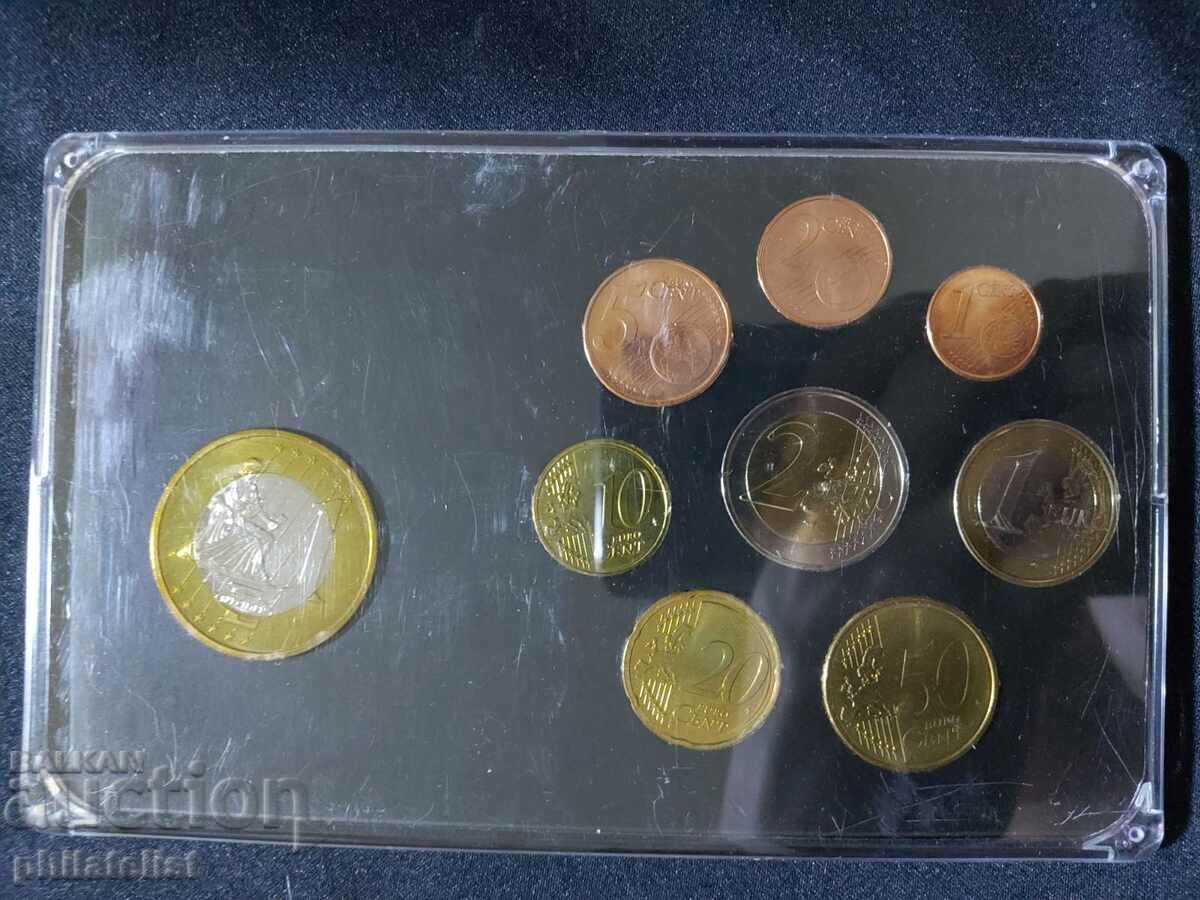 Auction Greece 2003-2007 - Euro set from 1 cent to 2 euros + medal Auction Greece 2003-2007 - Euro set from 1 cent to 2 euros + medal