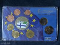 Финландия 2002-2008 - Евро сет от 1 цент до 2 евро + медал