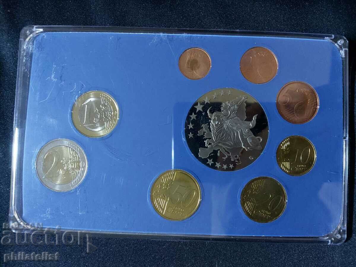 Δημοπρασία Ελλάδα 2002-2007 - Ευρώ σετ από 1 σεντ έως 2 ευρώ + μετάλλιο Δημοπρασία Ελλάδα 2002-2007 - Ευρώ σετ από 1 σεντ έως 2 ευρώ + μετάλλιο