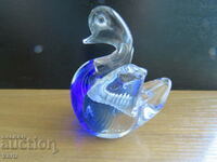 GLASS FIGURE - DUCK