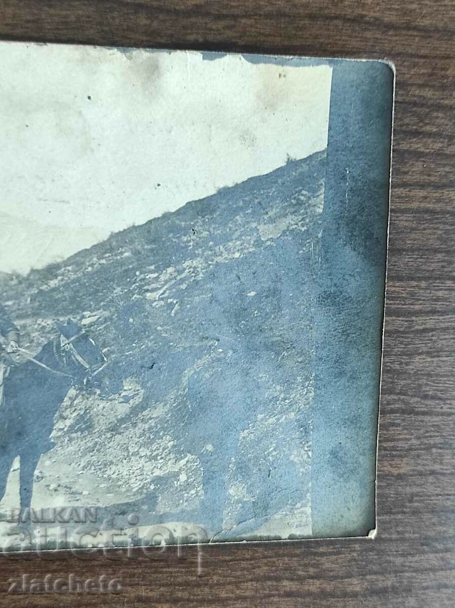 Auction Old photo Kingdom of Bulgaria - psv, welcoming the postman Auction Old photo Kingdom of Bulgaria - psv, welcoming the postman