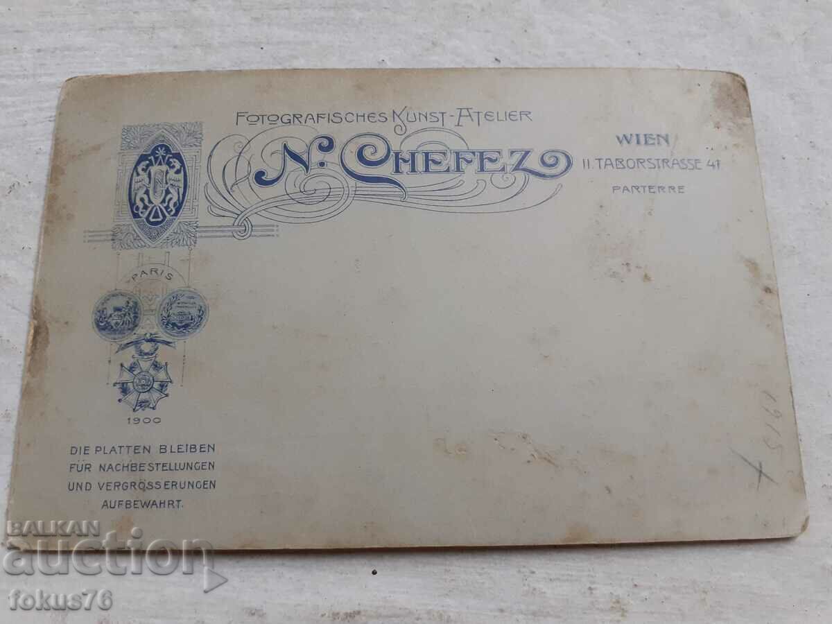 Delivery of Old Austria photo - thick cardboard - woman Delivery of Old Austria photo - thick cardboard - woman