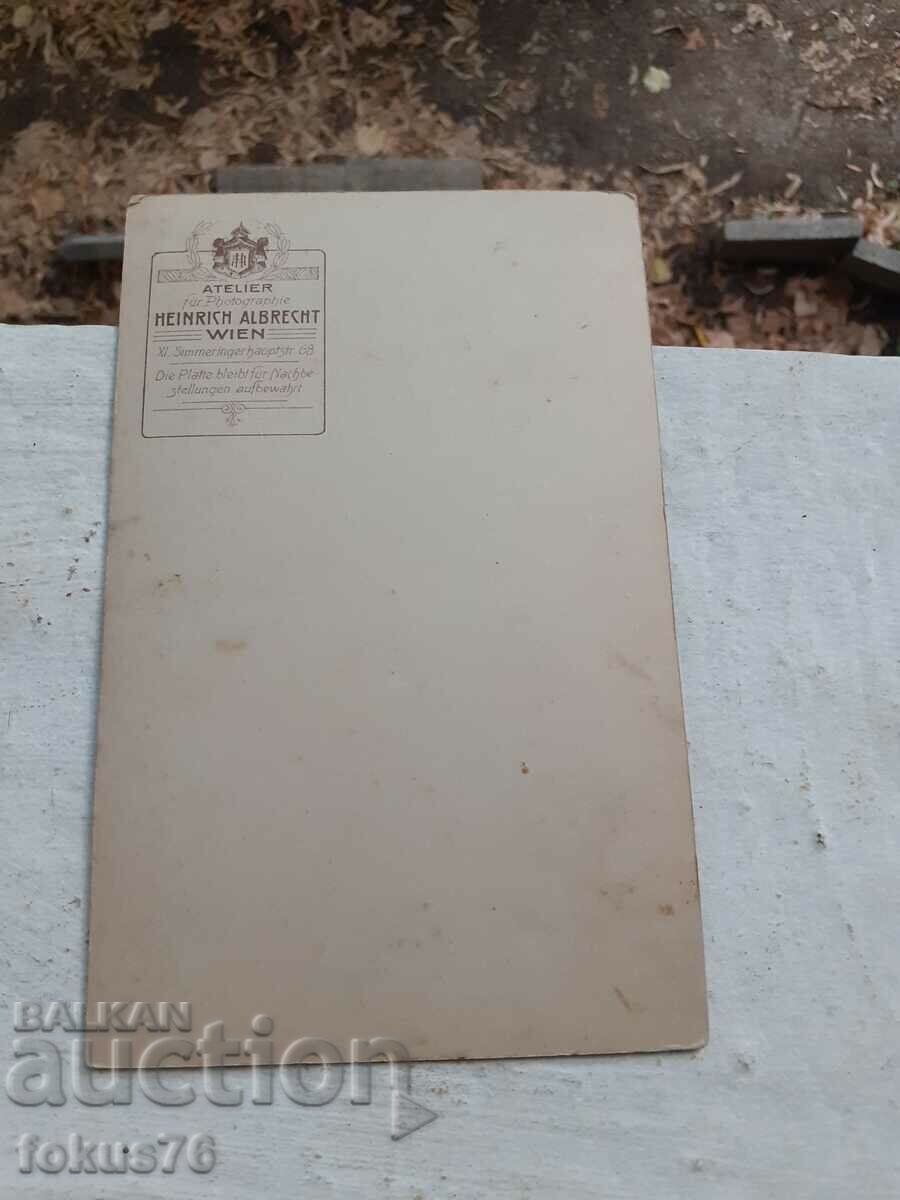 Delivery of Old Austria photo - thick cardboard - men Delivery of Old Austria photo - thick cardboard - men