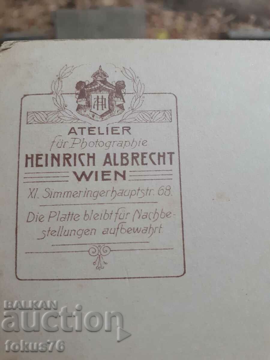 Old Austria photo - thick cardboard - men - 5 Old Austria photo - thick cardboard - men - 5