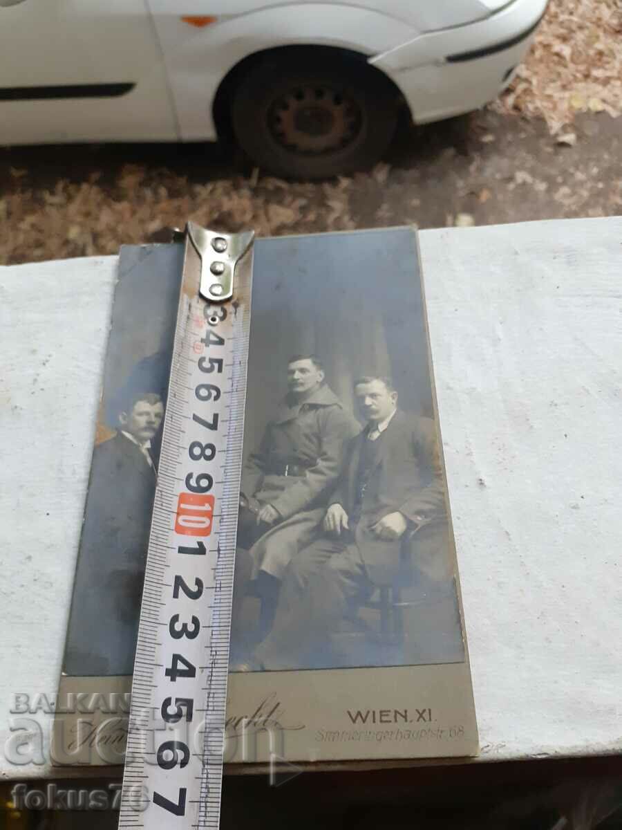 Old Austria photo - thick cardboard - men - 6 Old Austria photo - thick cardboard - men - 6