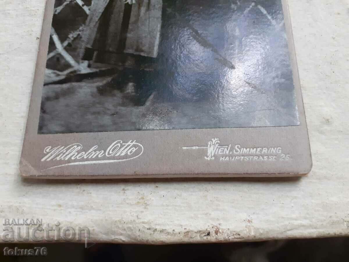 Auction  Old Austria photo - thick cardboard