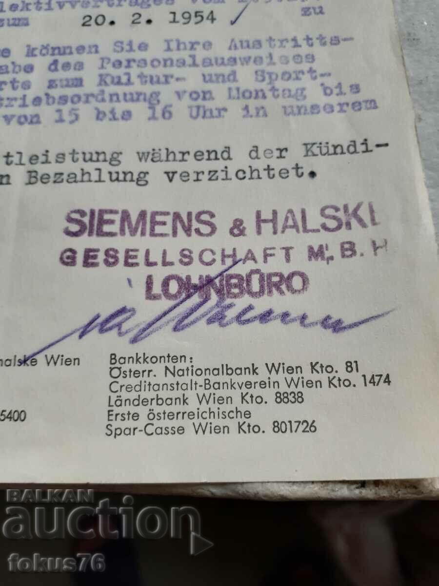 Παλιό έγγραφο της Siemens - 5 Παλιό έγγραφο της Siemens - 5