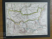 MAP - BULGARIA /MACEDONIA/ - 1847 - COPY