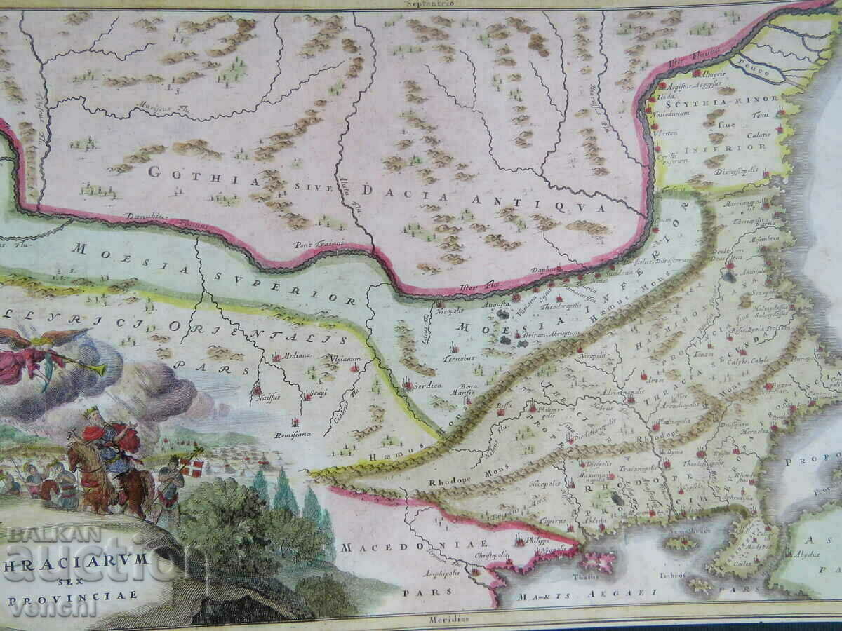 Delivery of MAP - ANCIENT THRACIA -1700 - COPY Delivery of MAP - ANCIENT THRACIA -1700 - COPY