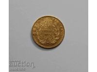 20 φράγκα 1855 Γαλλία χρυσό νόμισμα Ναπολέων ο Τρίτος ΑΓΚΥΡΑ Α