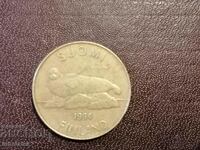 1994 год 5 марки Финландия Тюлен