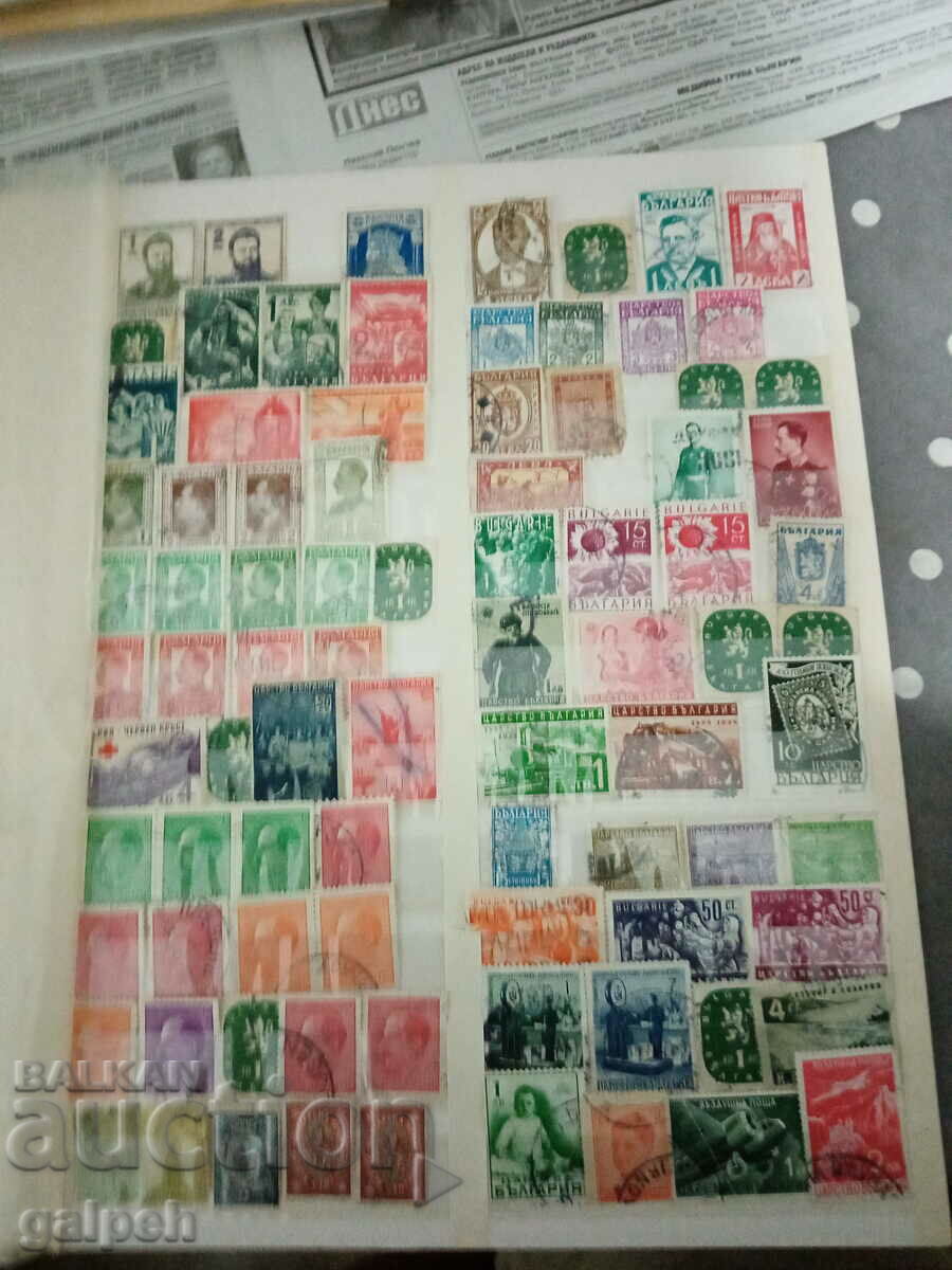 POSTAGE STAMPS - KINGDOM OF BULGARIA - 85 PCS. with price 5.00 BGN | € 2.56 POSTAGE STAMPS - KINGDOM OF BULGARIA - 85 PCS. with price 5.00 BGN | € 2.56