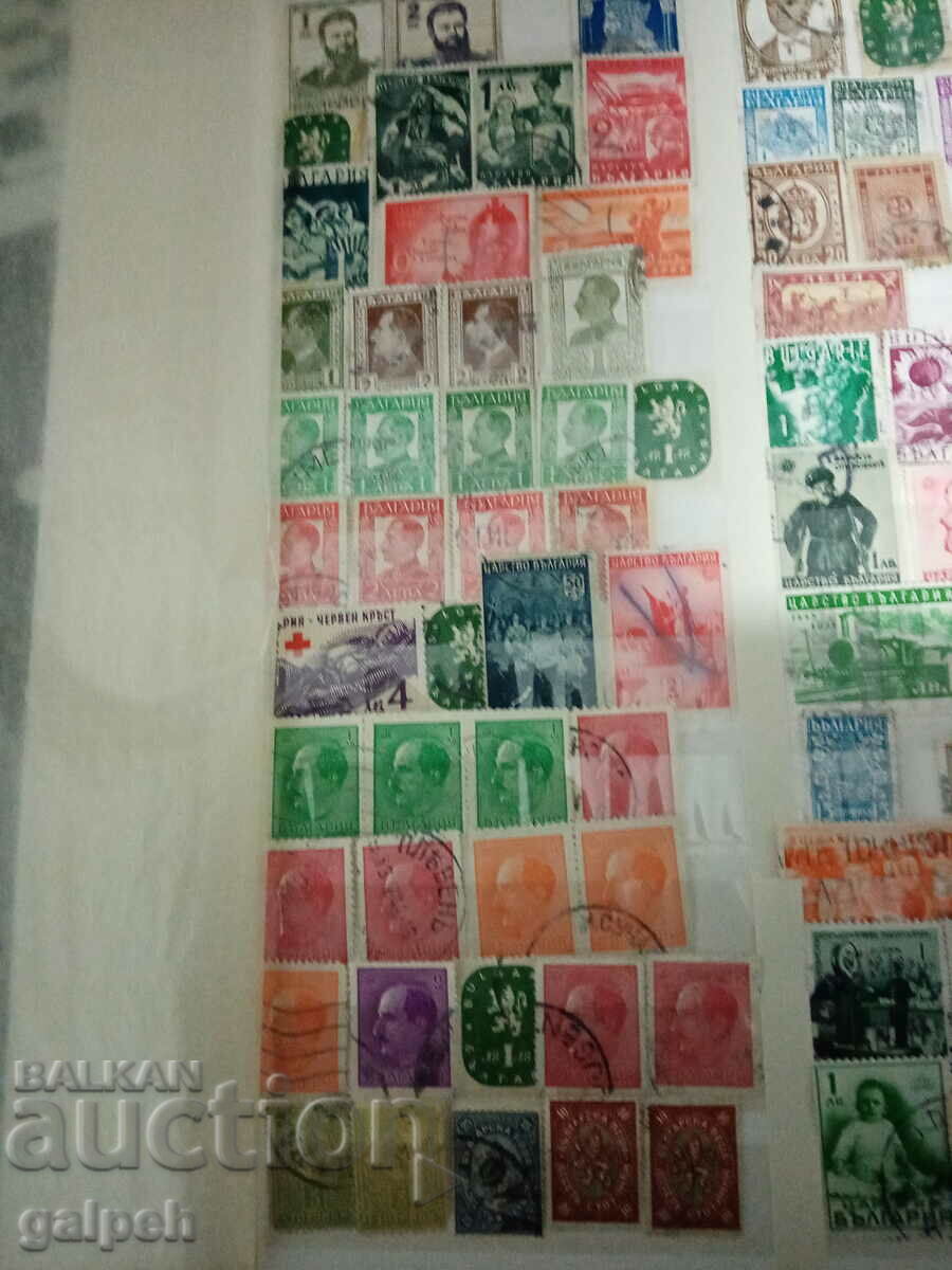 Delivery of POSTAGE STAMPS - KINGDOM OF BULGARIA - 85 PCS. Delivery of POSTAGE STAMPS - KINGDOM OF BULGARIA - 85 PCS.