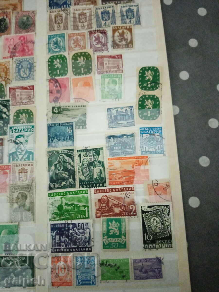 POSTAGE STAMPS - KINGDOM OF BULGARIA - 85 PCS. - 6 POSTAGE STAMPS - KINGDOM OF BULGARIA - 85 PCS. - 6