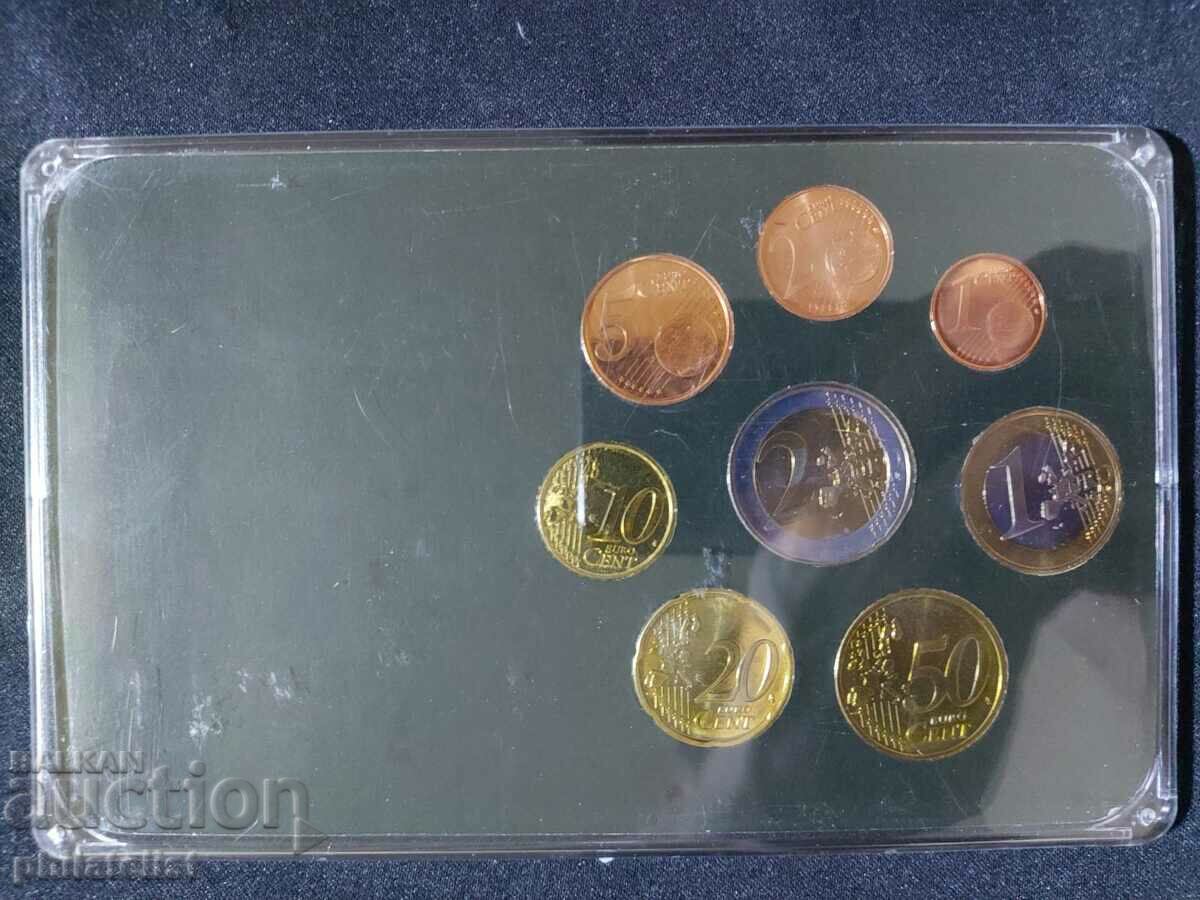 Auction Finland 2000-2006 - Euro Set Series 1 Cent to 2 Euro UNC Auction Finland 2000-2006 - Euro Set Series 1 Cent to 2 Euro UNC