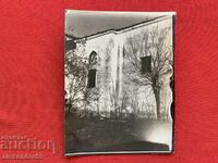 Windows of Belovo church? old photo