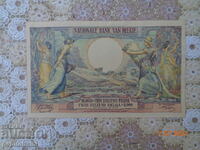 Belgium quite rare 1938 .- banknote Copy