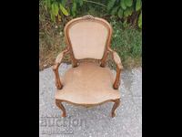 Beautiful vintage solid wood chair!!!