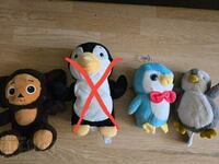 Plush toy penguins, Cheburashka